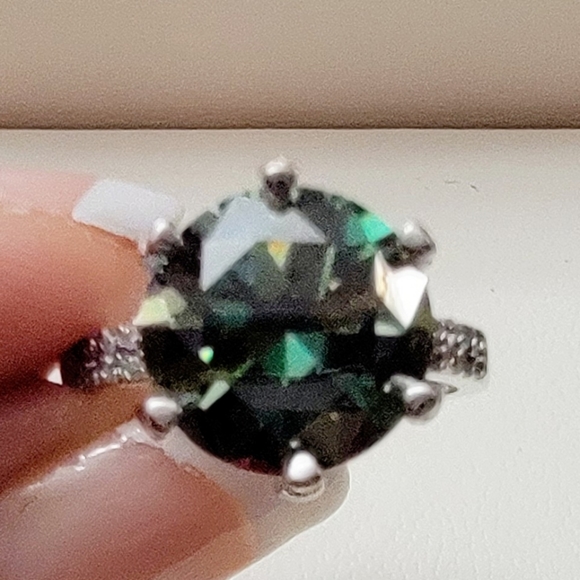 5CT Real Moissanite Diamond Ring - Picture 12 of 15